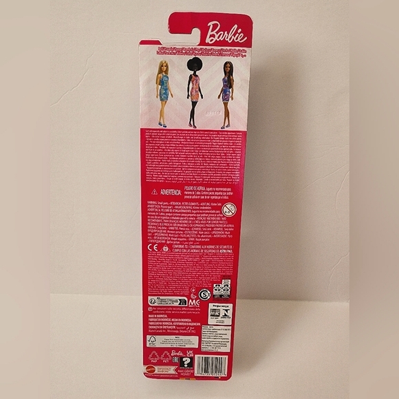 NRFB, NIB Barbie Teresa Doll with Purple Dress with Barbie Logo. - Picture 2 of 9